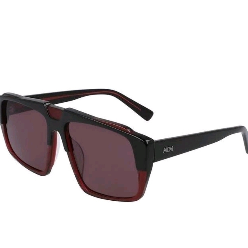 MCM Men's Sunglasses in Black and Red